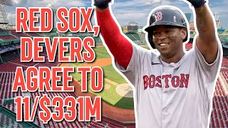 BREAKING: RED SOX SIGN RAFAEL DEVERS TO LONG TERM EXTENSION