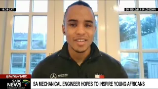 South African-born mechanical engineer Shau Mafuna on his journey and joining Mercedes F1