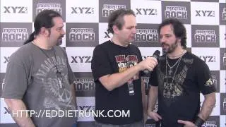 Eddie Trunk interviews Dr Sin @ Monsters of Rock in Brazil