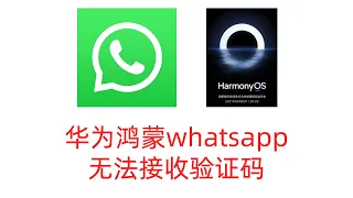 解决:华为荣耀鸿蒙whatsapp无法正常使用,无法接收手机验证码,谷歌框架GMS,谷歌PLay服务