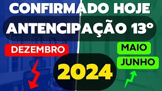 ANTECIPADO 13º SALÁRIO INSS 2024 + 14º SALÁRIO INSS #inss #meuinss #antecipaçao13salario