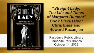 Straight Lady: The Life and Times of Margaret Dumont Book Discussion