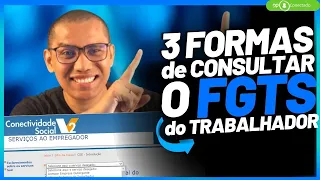 CONSULTA FGTS TRABALHADOR NO CONECTIVIDADE V2- ATUALIZADO- APRENDA COMO FAZER