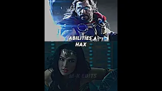 Thor vs Wonder women