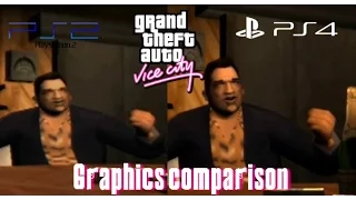 GTA: Vice City PS2 vs PS4 Graphics comparison