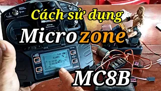 Cách sử dụng tay điều khiển Microzone Mc8b