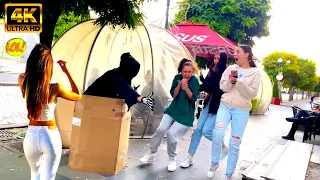 GRIM REAPER PRANK-HALLOWEEN 2022 INSANE SCREAMS IN DRACULA'S COUNTRY!!!