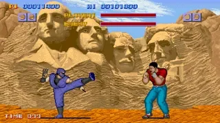 Street Fighter 1 [Arcade] - play as Geki (playthrough)