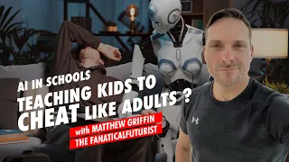 Children CHEAT using AI but adults don't!? By @FanaticalFuturist