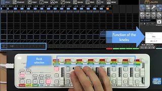 XR18 controlled with OsiMIDI Stage + Korg nanoKONTROL2