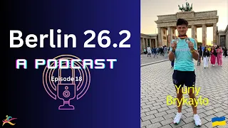 Berlin 26.2 - Yuriy Brykaylo - I can't change the situation by myself in Ukraine but I can run!