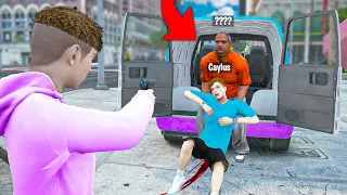 SAVING My Big Brother From The STALKER In GTA 5 RP..