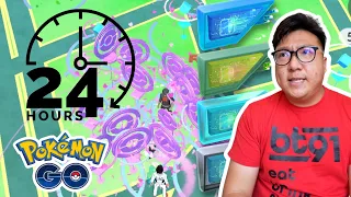 I USED SPECIAL LURES FOR 24 HOURS TO CATCH POKEMON AND THIS HAPPENED - Pokemon GO Challenge