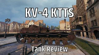 KV 4 KTTS - The Longest Cumbersome TD Out there! [Tank Review]