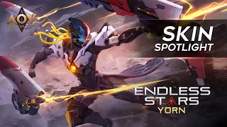 Yorn Endless Stars Skin Spotlight - Garena AOV (Arena of Valor)