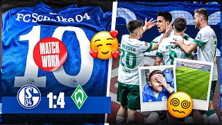 Fc Schalke 04 vs Werder Bremen STADION VLOG 🤬 KOMPLETT GEBROCHEN....