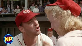 NO Crying in Baseball! | Tom Hanks Gets Mad | A League of Their Own