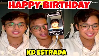 Part5! KD ESTRADA 20TH BIRTHDAY ON KUMU LIVE UPDATE