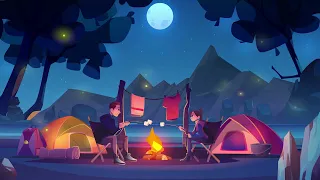 Chill Lofi Camping Music Mix 2022 🌞🌝 - beats for night chat/stargazing/ relaxing