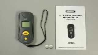 IRT105 - 6:1 Pocket Infrared Thermometer