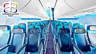 TRIP REPORT | Amazing New KLM Sky Interior Cabin! ツ | KLM Boeing 737 | Barcelona to Amsterdam