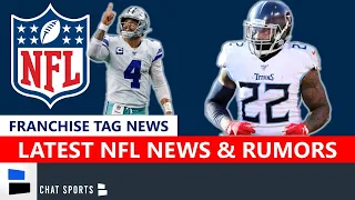 NFL News: Dak Prescott & Cowboys Contract Drama, Derrick Henry Deal, + Yannick Ngakoue Trade Rumors