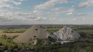 меловые горы карачун в Славянске/ место откуда началась война в Донбассе