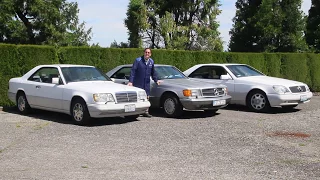 Beautiful Mercedes Coupes Compared Side-by-Side: 6 cylinder, V8, and V12
