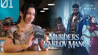 Magic: The Gathering Murders at Karlov Manor Pre-Release pack opening!