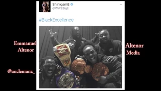 White Tears Flow After WWE Star Big E Tweets #BlackExcellence Picture on Twitter