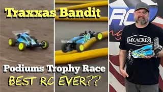 Stock Traxxas Bandit Vs Modified Class on High Bite Track