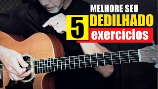 MELHORE SEU DEDILHADO - 5 exercícios - Aula de violão