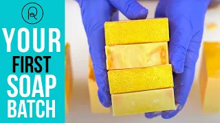 How to Make Your First Batch of Cold Process Soap | Royalty Soaps