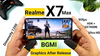 Realme X7 Max BGMI 90fps After Update Support Test 🔥🔥🔥