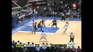 game 3 san beda vs letran (2nd Qrt highlights)