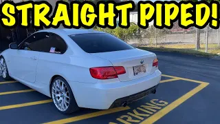 We Straight Piped a 2012 BMW 335i 3.0L!