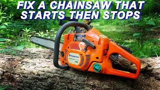 Fixing A Husqvarna Chainsaw That Starts But Does Not Stay Running