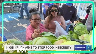 Mobile food truck provides fresh, free fruits and vegetables in Progress Village