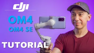 DJI OM 4 (Osmo Mobile 4) Tutorial. How to use features: timelapse, hyperlapse, spinshot, panorama