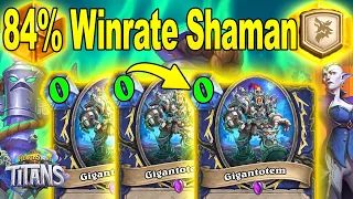 Literally 84% Winrate After Hunter Nerfs! Shaman Takes The 1st Spot In The Meta! Titans Hearthstone