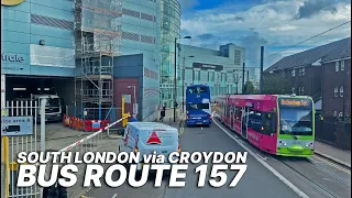 From Crystal Palace to Morden, Bus Route 157 takes you through some of South London's neighbourhoods