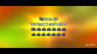 Uptown Girl | Billy Joel | Karaoke