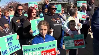 Rallies held in Steward hospital communities