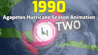 1990 Agapetos Hurricane Season Animation
