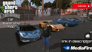 car dealership mod for GTA San Andreas