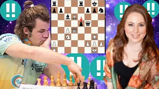 Gratifying chess game | Judit Polgar vs Magnus Carlsen 5