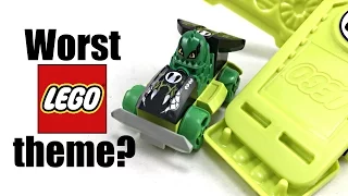 Worst LEGO Theme? LEGO Racers Xalax Snake review! 2001 set 4577!