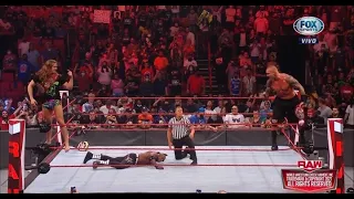 Tag Team Turmoil AJ Styles y Omos vs. Bobby Lashley y MVP WWE RAW 6 DE SEPTIEMBRE 2021 RESULTADOS