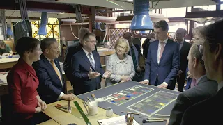 Restaurierung von vier Glasfenstern der Pariser Kathedrale Notre-Dame durch die Kölner Dombauhütte