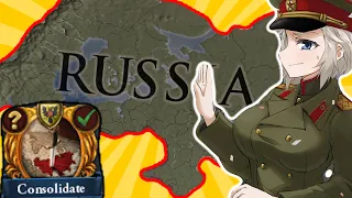 WIELKA ROSJA, dominuje wschodnią EUROPĘ | EU4 RUSSIA GUIDE PL